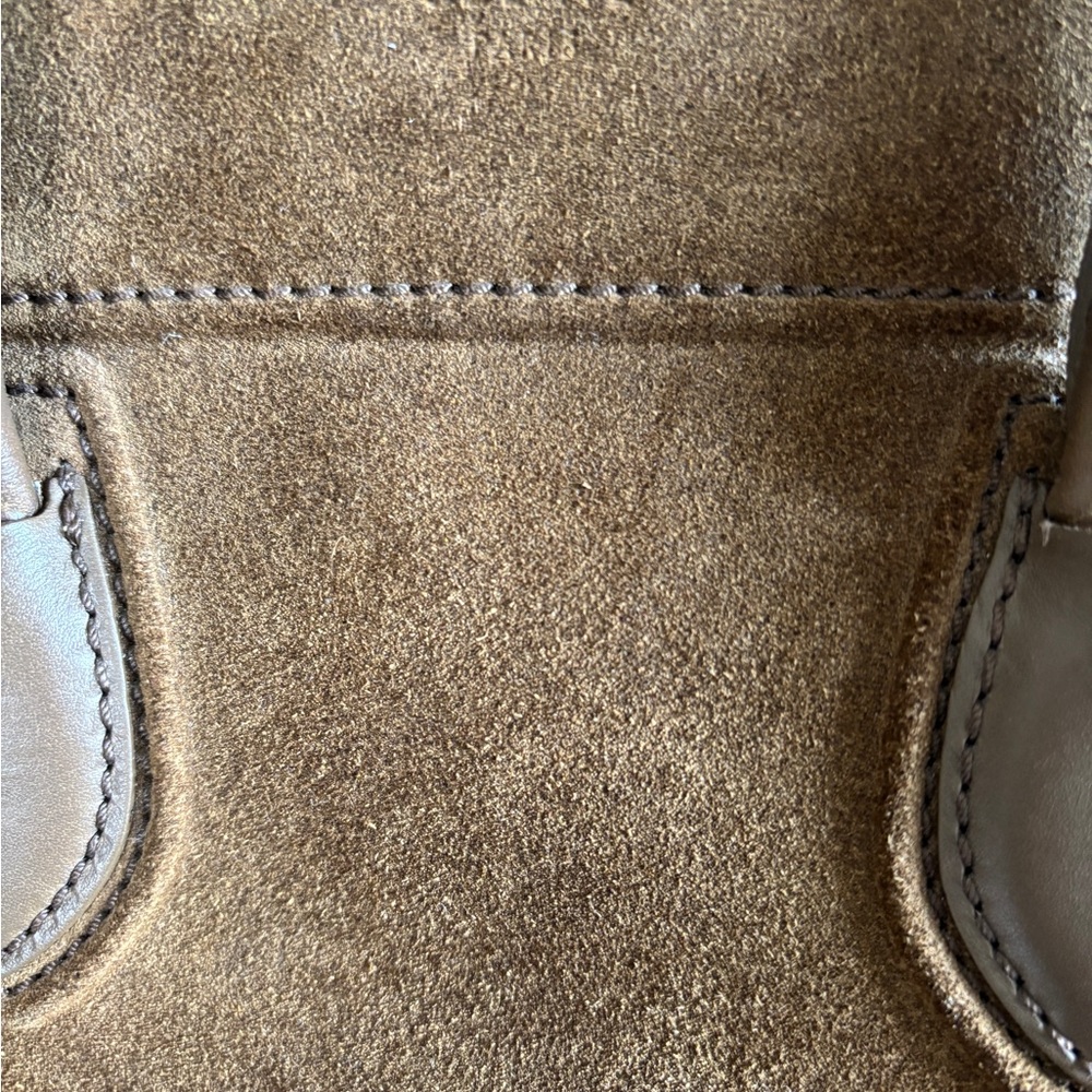 Celine Luggage Phantom Suede Tote Bag - Picture 6 of 16